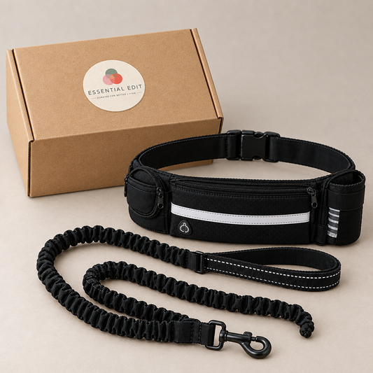 Essential Edit™ Hands-Free Dog Walking Belt | Walk Freely, Carry Everything